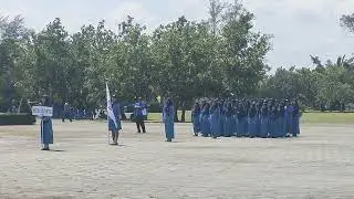T.4 girl guide marching 
