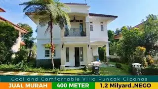 VILLA PUNCAK DIJUAL MURAH | 400 METER | 1,2 M .. nego