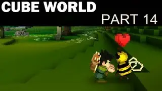 Cube World Let's Play - 14 - A Happy Departure (Feat. Bunny Hopping, Crossbow Bugs & Hornet!)