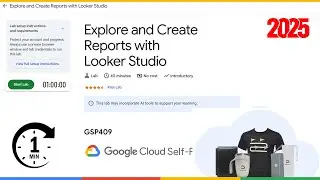 Explore and Create Reports with Looker Studio | #qwiklabs | #arcade | #GSP1157