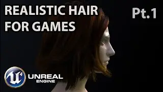 Tutorial - CREATING REALISTIC HAIR CARDS for Realtime Game Hairs (Part 1)