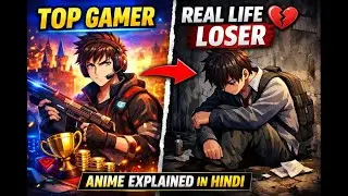 A Top Tier Gamer Is a Loser In His Real Life Game 😱 | Anime Explained In Hindi | Gaming Anime