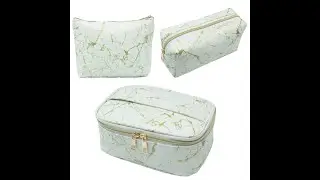 2023 new arrival white/black Marble cosmetic bag#custombag #diycrafts #cosmeticbag #instagramstory