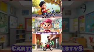 🎒🚌 Fun School Adventure | Exciting Bus Ride & Learning for Kids! 🎶📚 cartoon#wheels#TV8 #cwt8#cwt#