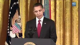 Medal of Honor (1) for Staff Sergeant Robert J. Miller - Pr. Obama