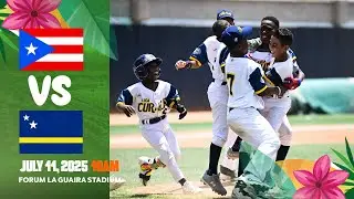Juego 12 | Puerto Rico🇵🇷 VS Curacao🇨🇼  | Serie del Caribe Kids Venezuela 2025🇻🇪