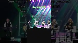 Say You Will #foreigner #concert #luismaldonado