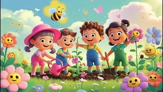 Dig Dig Dig! 🌱 A Fun Garden Song for Kids | 3D Pastel Animation