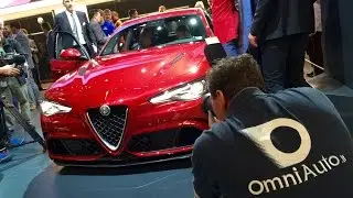Alfa Romeo Giulia | Salone di Francoforte 2015