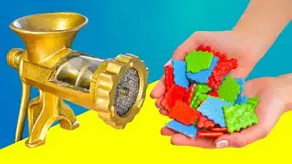 EXPERIMENT: Crunchy Cookies vs Transparent Meat Grinder