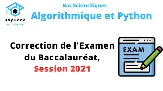 Bac Scientifiques | Correction Examen Baccalauréat Session 2021