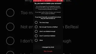 How to DELETE ALL YOUR DATA and PHOTOS from BeReal app?