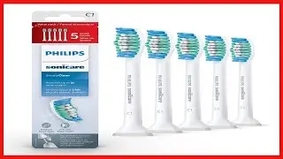 Great product -  Philips Sonicare Genuine SimplyClean Replacement Toothbrush Heads, 5 Brush Heads, W