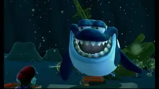 Guppy in the Underground Lake - Deep Dark Galaxy Star 3 (Super Mario Galaxy Coin Runs)