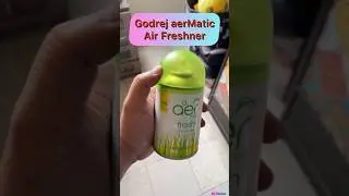 Godrej aer Matic Refill - Automatic Air Freshener with Flexi Control/Petal Crush Green (225ml)