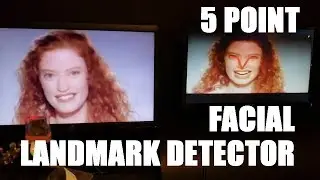 Raspberry Pi dlib 5 Point Facial Landmark Detector