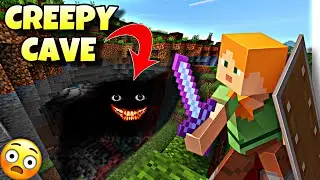 I WENT INTO THIS CAVE AND IT WAS SO CREEPY || MINECRAFT SURVIVAL SERIES