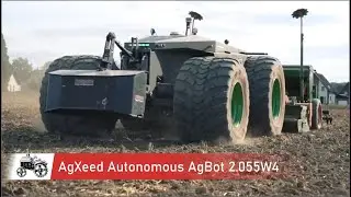 AgXeed Autonomous Wheeled Robot Tractor AgBot 2.055W4