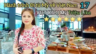 ❤️Вьетнамско-американская Триеу любит завтракать в ресторане Time Square The Riverie Saigon во вр...