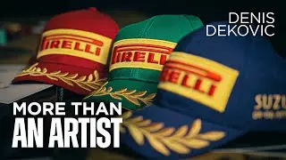 MORE THAN AN ARTIST | DENIS DEKOVIC IS THE DESIGNER OF THE 2025 PIRELLI PODIUM CAPS IN F1®