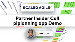 Scaled Agile Partner Insider Call &ndash; piplanning app Demo (February 2nd, 2021)