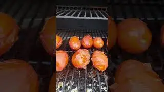 Best Smoked Salsa!🌶️ #traegerrecipes #traegergrills #traegernation #salsa #smokyflavors #easyrecipe