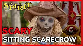 SPIRIT HALLOWEEN SCARY SITTING SCARECROW UNBOXING - 2025 HALLOWEEN