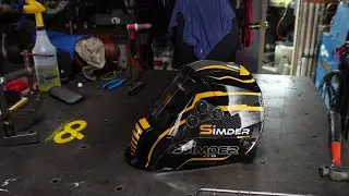 Simder  Auto Darkening True View Welding Helmet