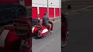 Red Vespa Cold Start