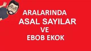 LGS MATEMATİK ARALARINDA ASAL SAYILAR VE EBOB EKOK
