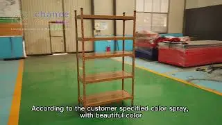 Detailed display of light shelf accessories