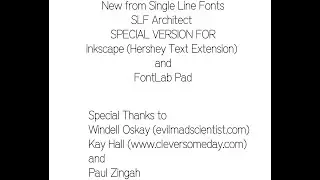 Single Line Fonts   New Inkscape Fonts for Hershey Extension