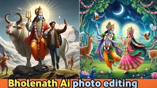 Jai bholenath Ai 3D image editing | Mahashivratri Ai photo editing | @Technical praj bhai