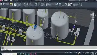AdBlue Production Unit Design – Part 2 | 16× Speed Plant 3D Timelapse | Layout Optimization