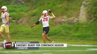 Sweeney ready to help lift Keydets receiving core