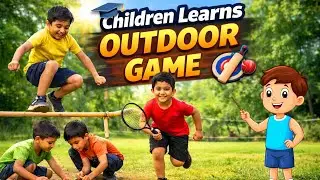 Out Door Game for Kids | Fun & Learning Outdoor Games 👦🎯