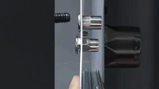 Comparison of riveting effect between round rivet nut and half hexagon rivet nut