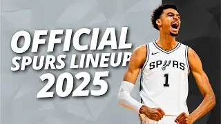 2025-2026 San Antonio Spurs New Look Lineup