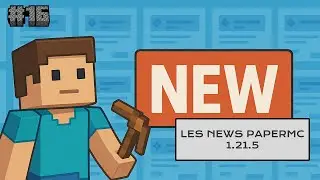 CREER UN PLUGIN MINECRAFT #16 | ANNONCE 1.21.5 PAPERMC