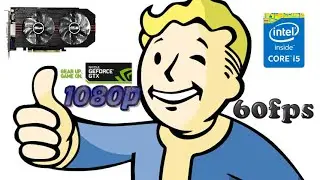 FALLOUT 4 - GTX 750 Ti - 1080p/60fps - BENCHMARK (highest playable settings)