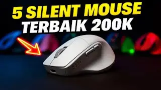 5 Mouse Gaming Silent 200 Ribuan Terbaik 2025 (Wireless & Anti Delay!)