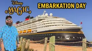 День посадки на Disney Magic | Плавание на первом круизном лайнере Disney | Королевский стол Рапу...