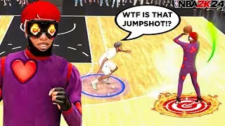 I used the UGLIEST JUMPSHOT in NBA 2K24 history...