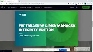 Treasury System from FIS