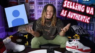 YOUTUBER SELLING UNAUTHORIZED SNEAKERS AS AUTHENTIC !!! UNAUTHORIZED VS AUTHORIZED !
