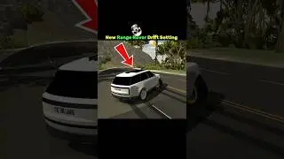 New Range Rover Drift Setting 🔥 Car Parking Multiplayer #youtubeshorts