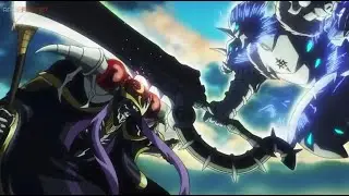 Ains sama vs Caballero Platino ( Riku Aganeia) pelea completa / Overlord IV Capitulo 11