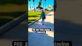 Kids Today Playing Hopscotch #TheManniiShow.com