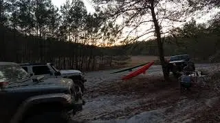 Time Lapse of Hammock Camping In Ocala National Forest.