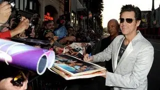 Jim Carrey Arrives at Movie Premiere in Hollywood
